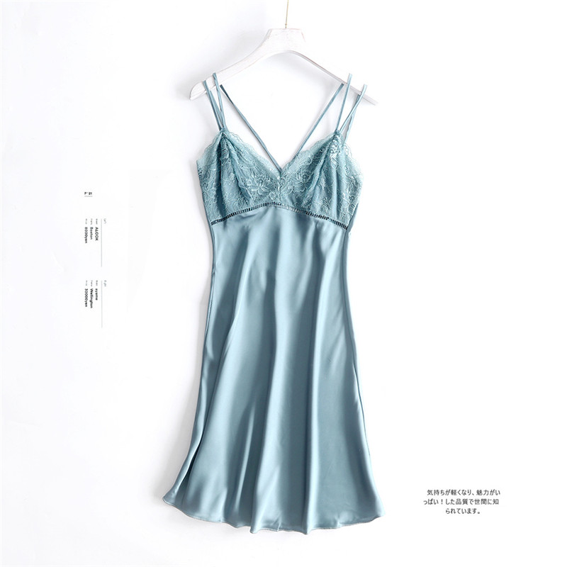 Women Lace Satin Silk Sleepwear Sexy Backless Mini Nightgown Sleepshirt Underwear, Red
Women Lace Satin Silk Sleepwear Sexy Backless Mini Nightgown Sleepshirt Underwear, Red