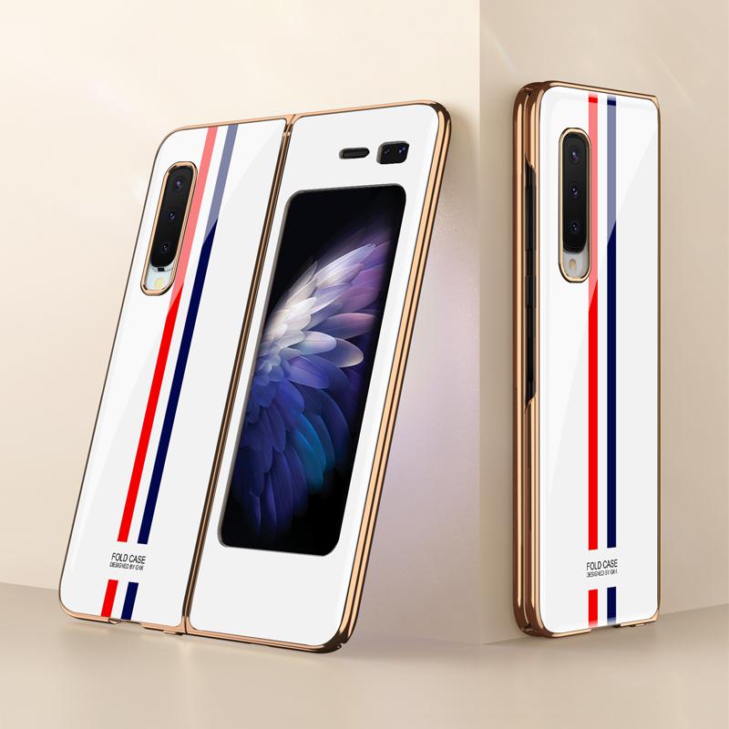 Tempered Glass Plating Case For Galaxy Z Flip Fold 2 5G Luxury Edge Cover Cell Phone Cases, Pattern 2
Tempered Glass Plating Case For Galaxy Z Flip Fold 2 5G Luxury Edge Cover Cell Phone Cases, Pattern 2