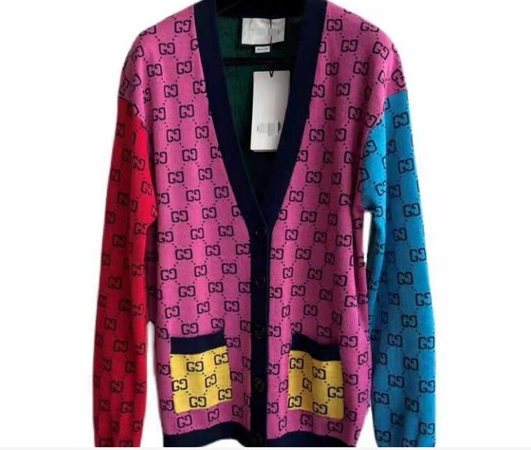 Milan runway 2022 Autumn winter knitted women's Sweaters fashion Designer Pullover jacquard letter V-Neck long sleeve Sexy Spring women, Customize
Milan runway 2022 Autumn winter knitted women's Sweaters fashion Designer Pullover jacquard letter V-Neck long sleeve Sexy Spring women, Customize
