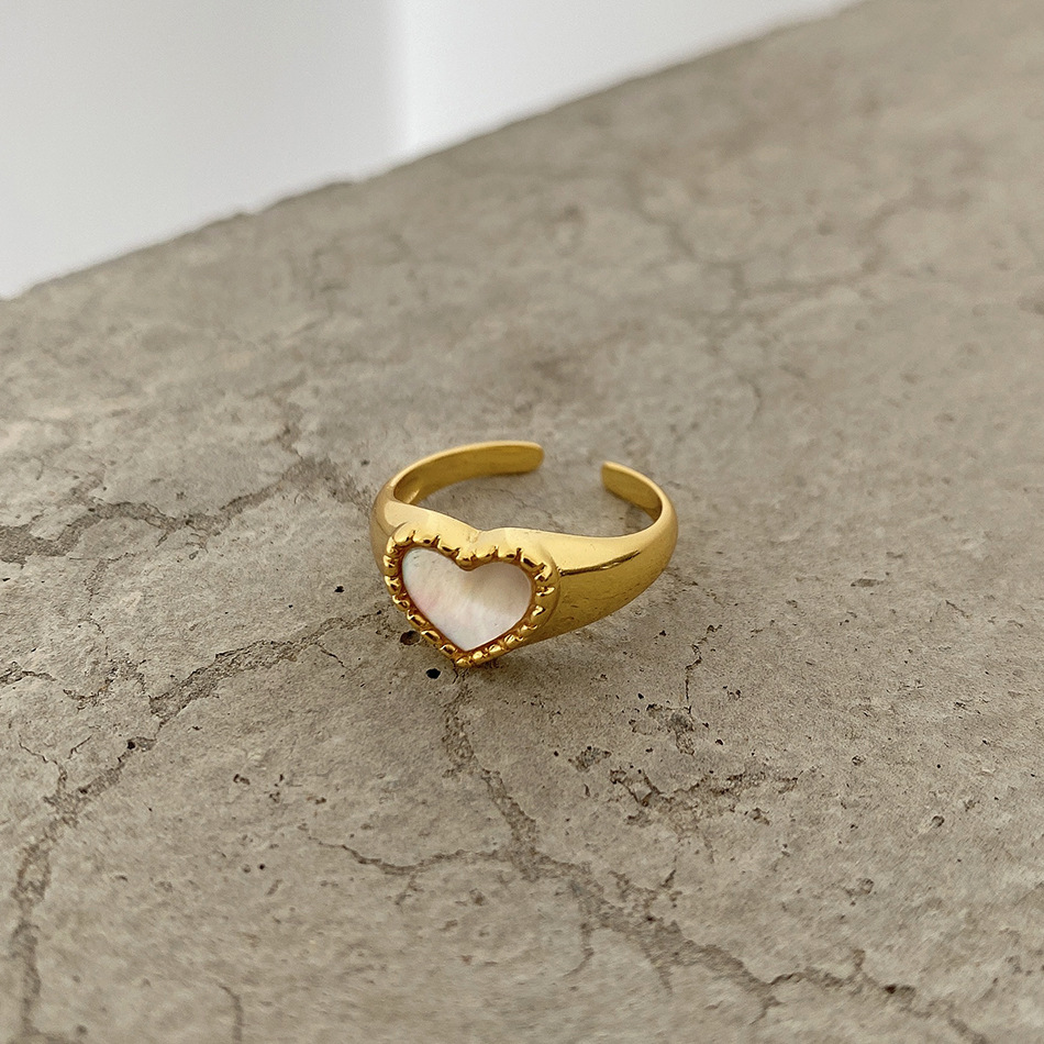 Lispector 925 Sterling Silver French Shell Heart Rings for Women Minimalist Open Ring Unisex Lover Matching Jewelry Couple Gifts
Lispector 925 Sterling Silver French Shell Heart Rings for Women Minimalist Open Ring Unisex Lover Matching Jewelry Couple Gifts