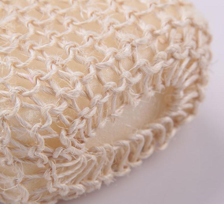 Natural Bath Sisal Sponge Exfoliating Shower Sponge Remove The Dead Skin For Home Or Hotel 14*10cm Wholesale