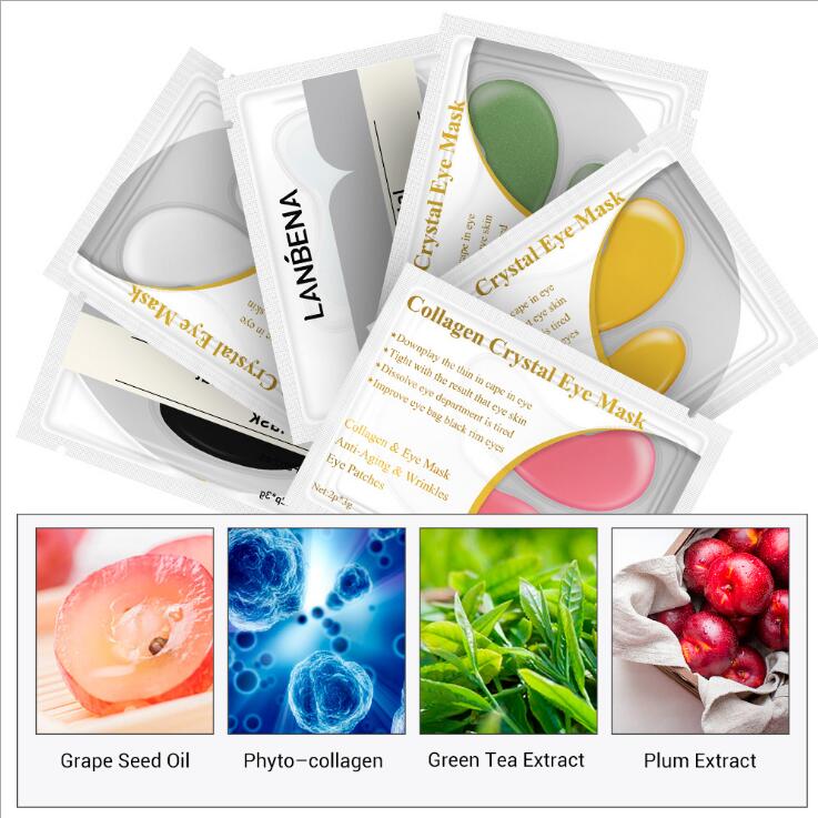 LANBENA 24K Gold Eye Mask Collagen care Patches Anti Dark Circle Puffiness Bag Moisturizing Skin Care
LANBENA 24K Gold Eye Mask Collagen care Patches Anti Dark Circle Puffiness Bag Moisturizing Skin Care