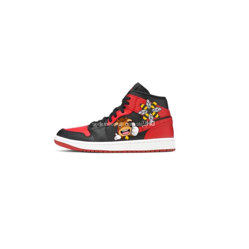 Mid 1 24 Basketball quality Shoes 074 Men Women Sneakers High Banned hours) SKU:554724 (Delivery jumpman within 1s Rnxtl