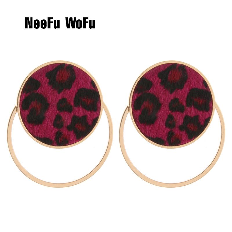 Dangle & Chandelier NeeFu WoFu Tiger Leather Earring For Woman Round Big Earrings Horse Hair Large Brinco Ear Oorbellen Christmas, Silver
Dangle & Chandelier NeeFu WoFu Tiger Leather Earring For Woman Round Big Earrings Horse Hair Large Brinco Ear Oorbellen Christmas, Silver