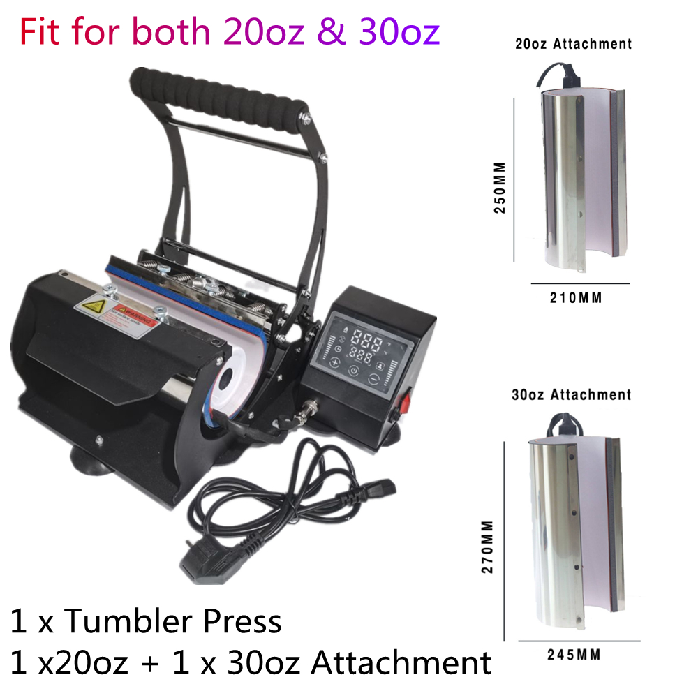 Tumbler press baking machine Roasting Cup Thermal Transfer sublimation printing Customized suit for 20oz & 30oz Attachments Black multifunctional machines
Tumbler press baking machine Roasting Cup Thermal Transfer sublimation printing Customized suit for 20oz & 30oz Attachments Black multifunctional machines