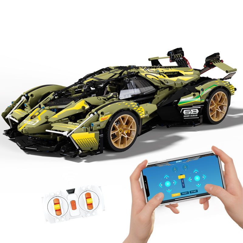 Bt seller Moyu 1:8 Lam borghini RC Building Blocks OEM Legoing Technic toys for children
Bt seller Moyu 1:8 Lam borghini RC Building Blocks OEM Legoing Technic toys for children