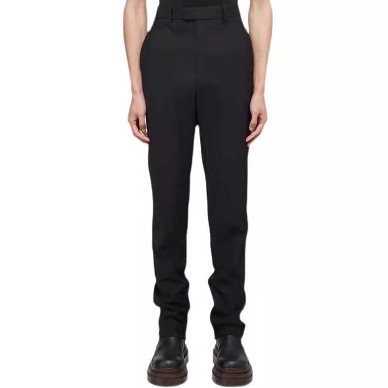Bv style trousers with split zipper at the lower foot, wide leg casual pants, straight suit men's pants, Black
Bv style trousers with split zipper at the lower foot, wide leg casual pants, straight suit men's pants, Black