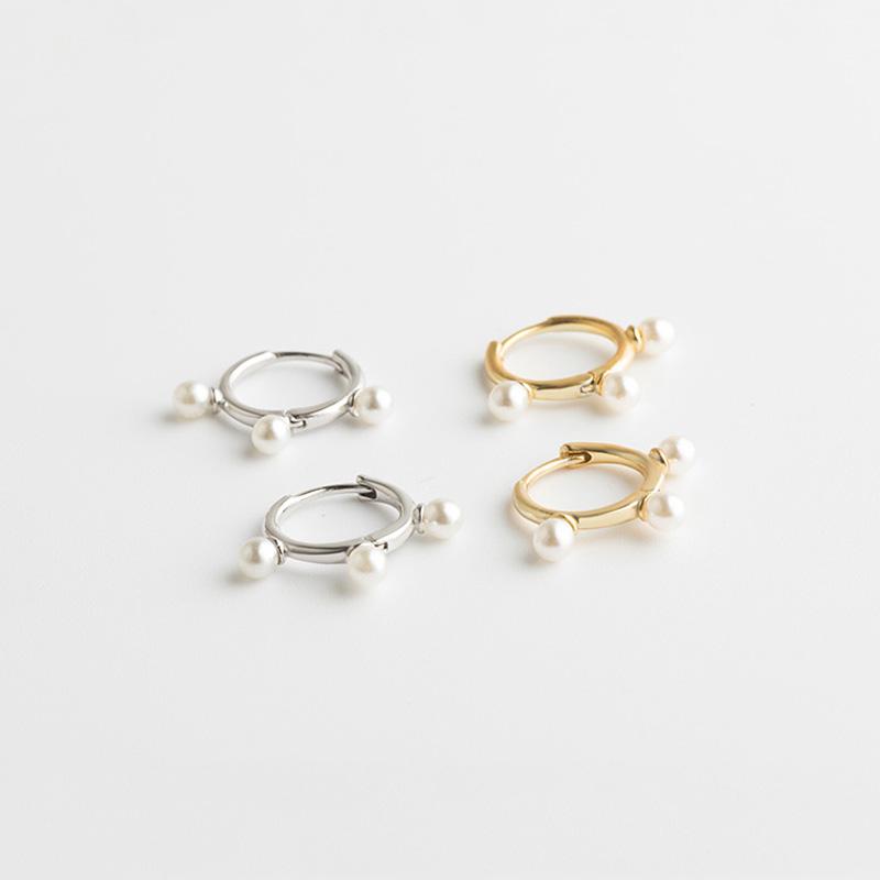 Hoop & Huggie WTLTC Three Tiny Pearl Earrings For Women Mini Cartilage 925 Sterling Sliver Ear Piercing
Hoop & Huggie WTLTC Three Tiny Pearl Earrings For Women Mini Cartilage 925 Sterling Sliver Ear Piercing