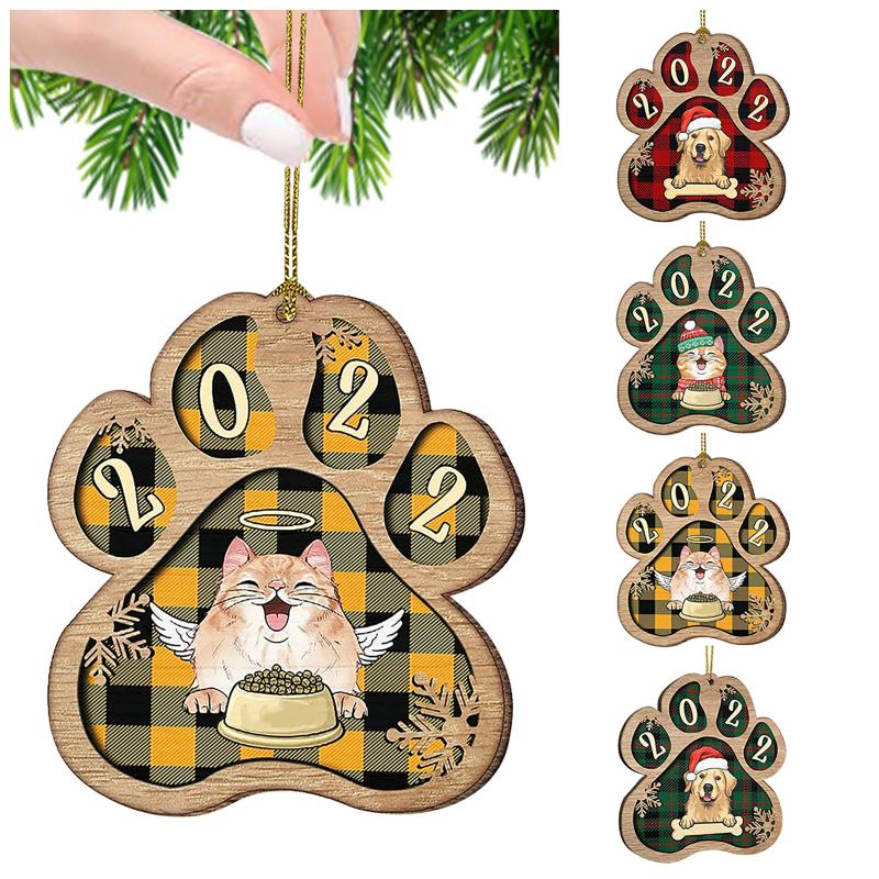 Christmas Decorations Wooden Hanging Ornament Personalized Pet Dog Cat Pendant Diy Name Blessing Year Home Decoration D5
Christmas Decorations Wooden Hanging Ornament Personalized Pet Dog Cat Pendant Diy Name Blessing Year Home Decoration D5