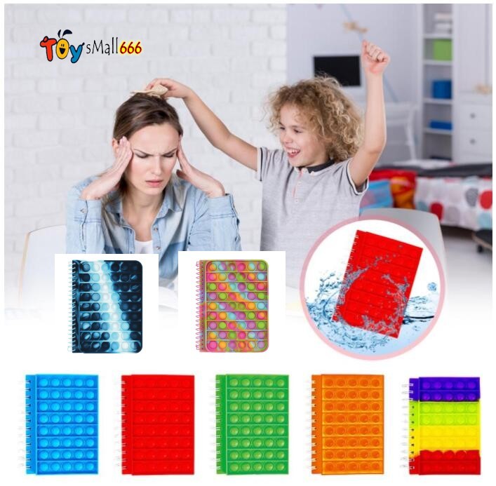 DHL New Notebook A5 Its Favor Push up Finger Bubble Silicone Cover Notepad Student Supplies Decompression Fidget Toys
DHL New Notebook A5 Its Favor Push up Finger Bubble Silicone Cover Notepad Student Supplies Decompression Fidget Toys