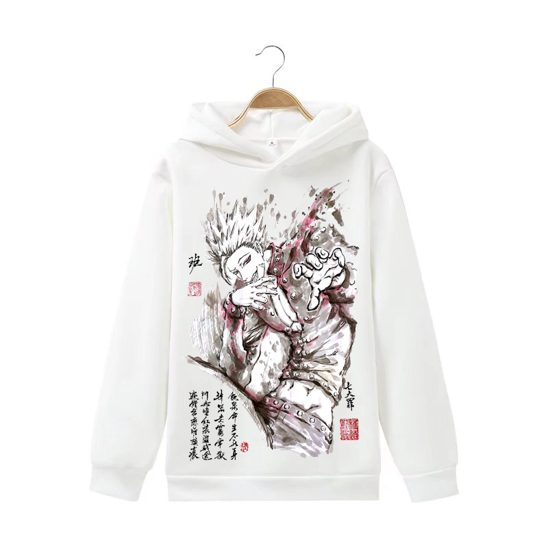 Men' Hoodies & Sweatshirts Anime The Seven Deadly Ink Painting Printed Men Women Pullover Streetwear Autumn And Winter Sweatshirt Leisure F
Men' Hoodies & Sweatshirts Anime The Seven Deadly Ink Painting Printed Men Women Pullover Streetwear Autumn And Winter Sweatshirt Leisure F
