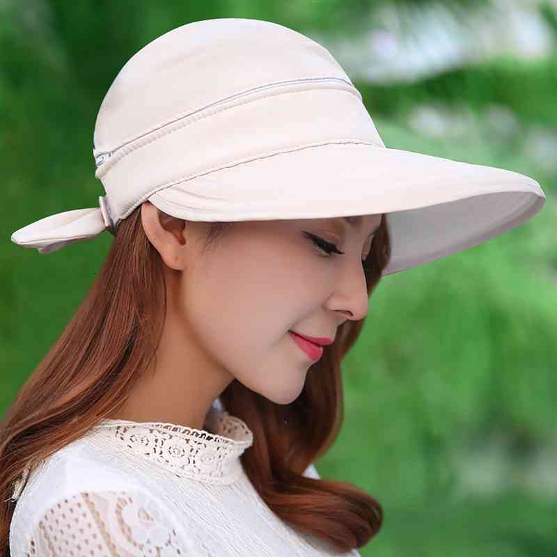 Women Sun Hats Outdoor Beach Cap For Women Travel Bowknot Empty Top Hat Detachable Roll-up Foldable Wide Sun Hats, Blue;gray
Women Sun Hats Outdoor Beach Cap For Women Travel Bowknot Empty Top Hat Detachable Roll-up Foldable Wide Sun Hats, Blue;gray