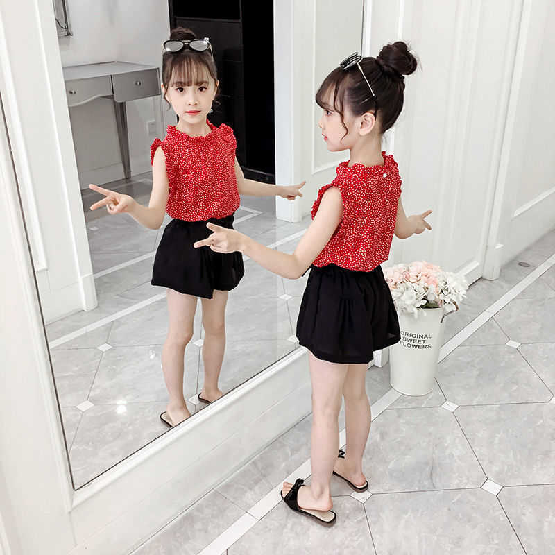 Sets Summer Girls 12 Children's Clothing 11 Children 10 Girls Summer Clothes Short Sleeve Two Pieces Suit 8 Kids 9 7 6 Years Old, Red
Sets Summer Girls 12 Children's Clothing 11 Children 10 Girls Summer Clothes Short Sleeve Two Pieces Suit 8 Kids 9 7 6 Years Old, Red