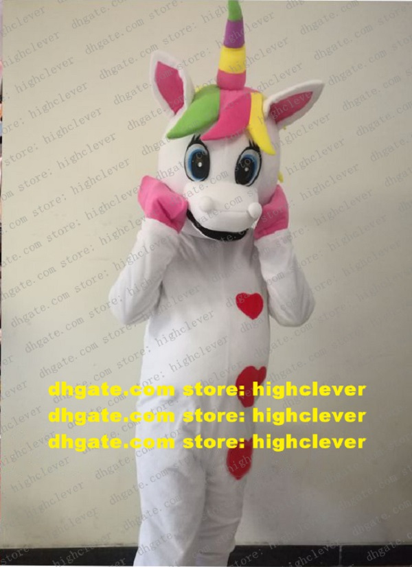 White Unicorn Rainbow Pony Flying Horse Mascot Costume Adult Cartoon Character Outfit Wedding Ceremony Product Launch cx2051, Red;yellow
White Unicorn Rainbow Pony Flying Horse Mascot Costume Adult Cartoon Character Outfit Wedding Ceremony Product Launch cx2051, Red;yellow