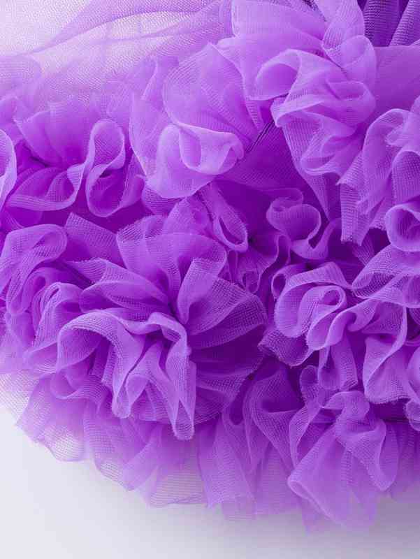 Baby Bow Front Bodysuit & Contrast Mesh Frilled Skirt With Headband And Shoes SHE