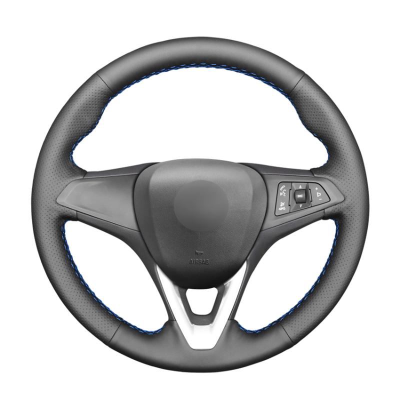 Steering Wheel Covers Hand-stitched Black PU Artificial Leather Car Cover For Insignia
Steering Wheel Covers Hand-stitched Black PU Artificial Leather Car Cover For Insignia