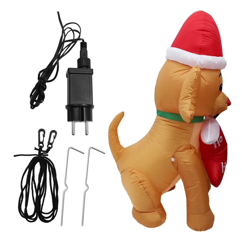 Christmas Decorations 1 Pc Outdoor Dog Model Funny Inflatable Adornment Decor (Plug)
Christmas Decorations 1 Pc Outdoor Dog Model Funny Inflatable Adornment Decor (Plug)