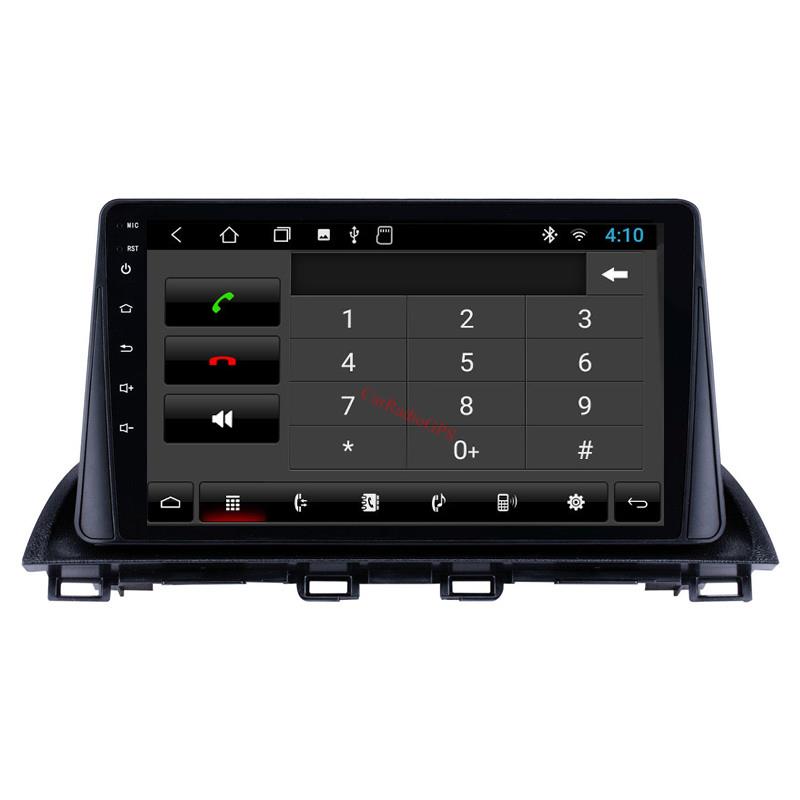 car dvd GPS Navigation Player for Mazda 3 Axela 2014-2015 with AM FM AUX MUSIC support Mirror Link DAB+ 9 Inch Android