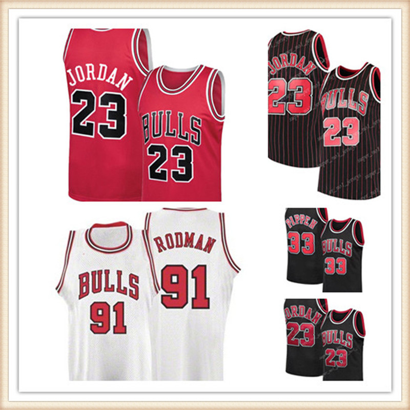Retro Mesh ChicagoBullJersey Scottie 33 Pippen Dennis 91 Rodman 23 Michael Basketball Jerseys High quality stitched Logos
Retro Mesh ChicagoBullJersey Scottie 33 Pippen Dennis 91 Rodman 23 Michael Basketball Jerseys High quality stitched Logos