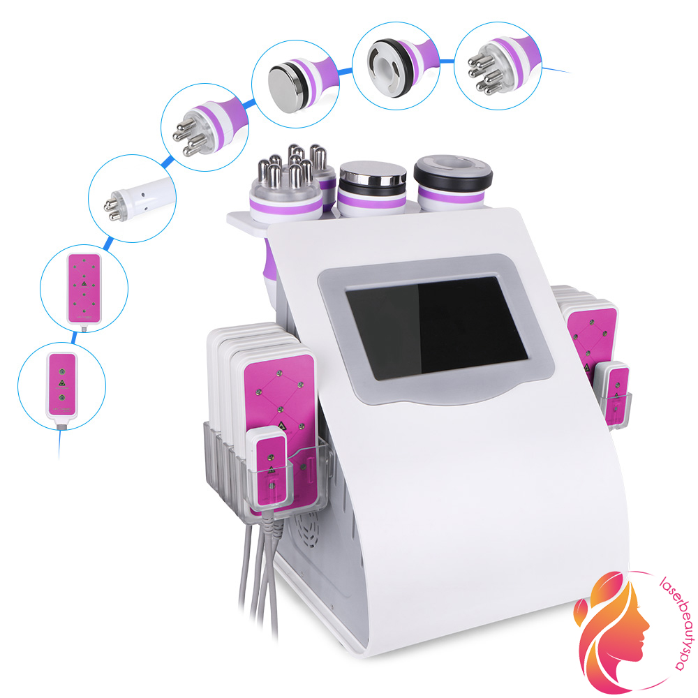 6 in1 Cavitation Slimming Machine Radio Frequency RF Vacuum Cellulite Removal Ultrasonic Lipo laser Machine
6 in1 Cavitation Slimming Machine Radio Frequency RF Vacuum Cellulite Removal Ultrasonic Lipo laser Machine
