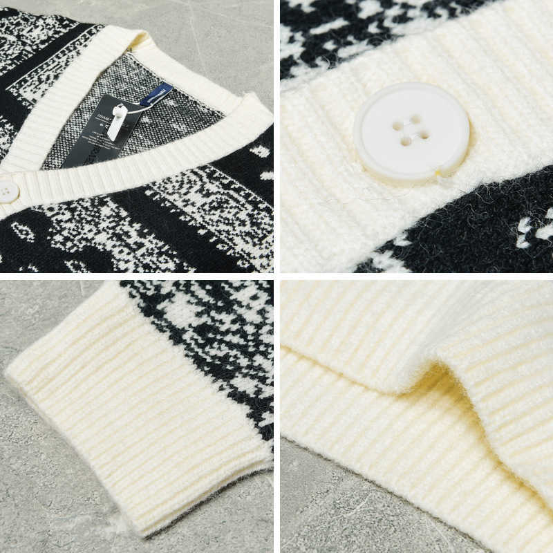 Japanese Ethnic Fashion Cardigan Streetwear Harajuku Casual Sweater Men Clothing Winter Coat Retro Loose Couple Top Male 211008