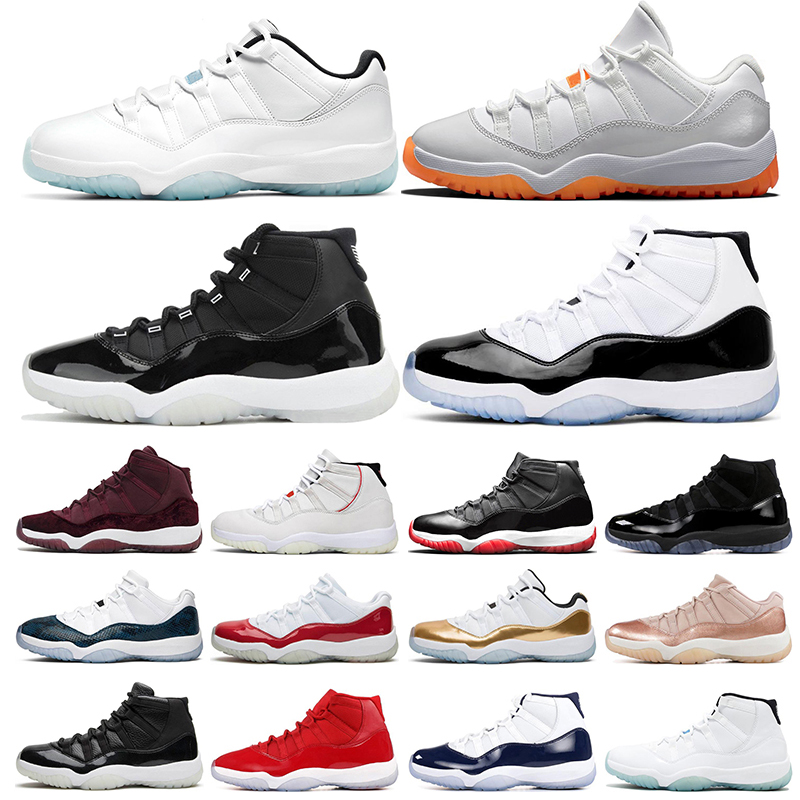 11 11s Basketball Shoes men women Legend Blue Citrus 25th Anniversary Red Velvet Concord Bred Cap and Gown Platinum Tint Heiress trainers sp
11 11s Basketball Shoes men women Legend Blue Citrus 25th Anniversary Red Velvet Concord Bred Cap and Gown Platinum Tint Heiress trainers sp