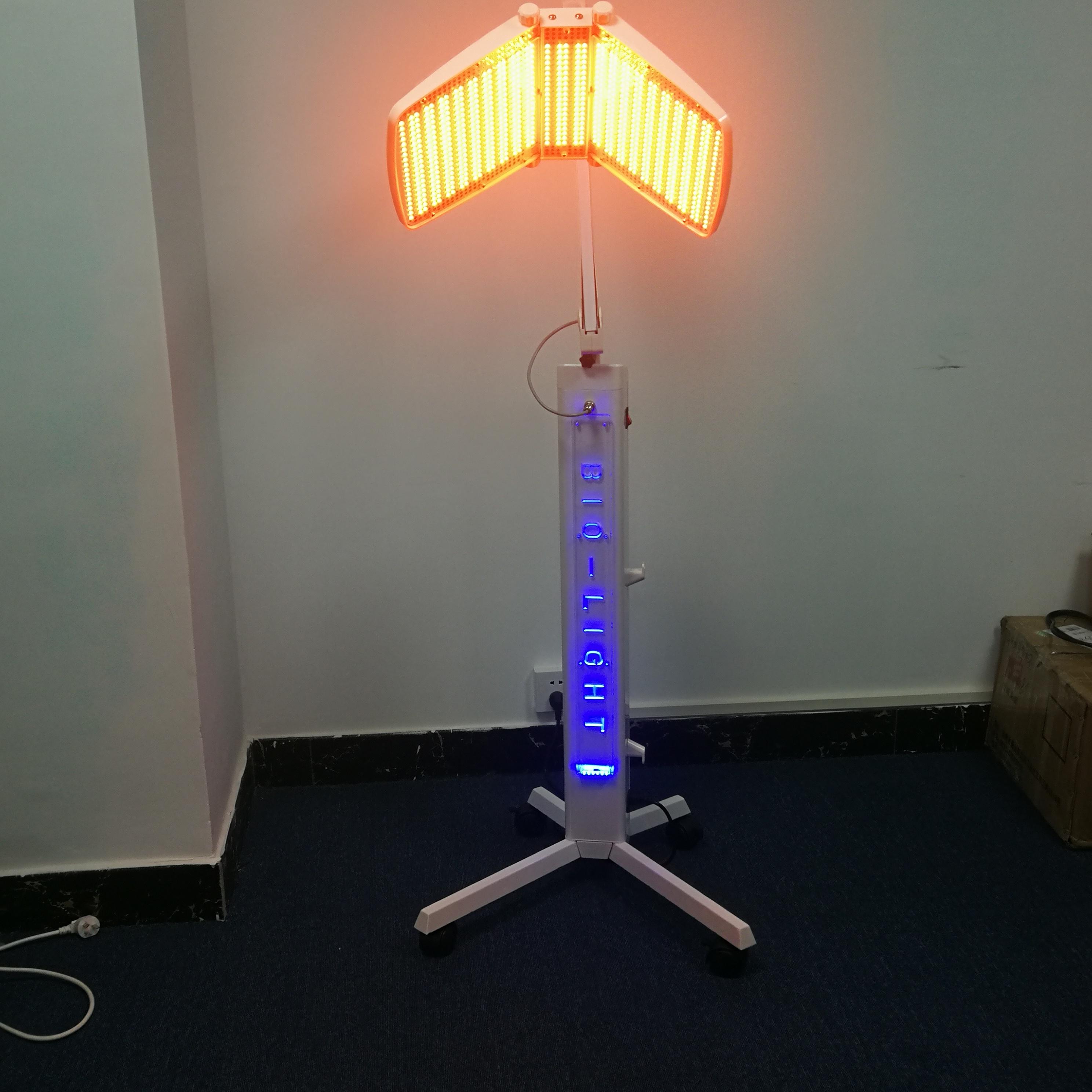 LED Skin Rejuvenation pdt facial light phototherapy Face care therapy professional for beauty salon