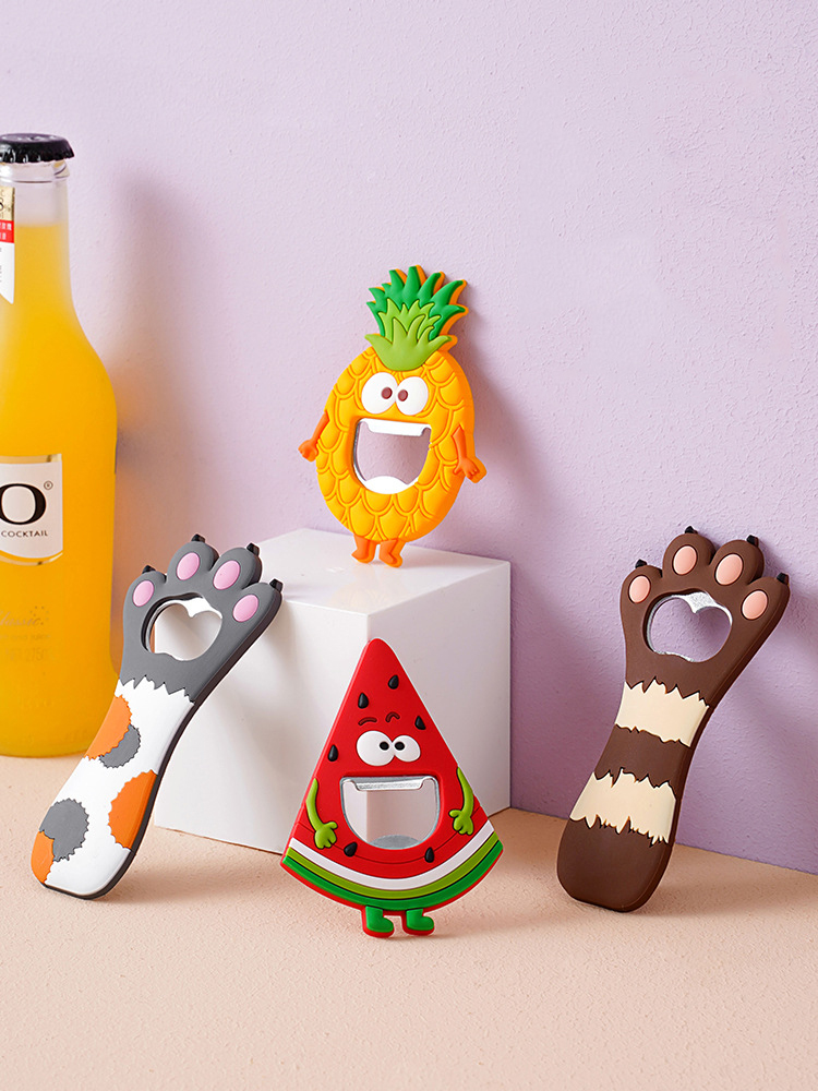 Beer Bottle Opener Refrigerator Magnet Creative Funny Shape Portable Hanging Hole Design Save Kitchen Supplies
Beer Bottle Opener Refrigerator Magnet Creative Funny Shape Portable Hanging Hole Design Save Kitchen Supplies