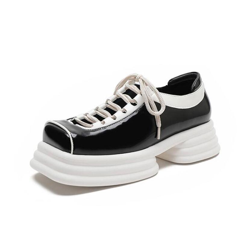 Dress Shoes British Style Women High Heels Brogue Cross Tied Mixed Color Round Toe Wingtip Oxfords Casual Footwear Sapatos Chaussures, White a33-10
Dress Shoes British Style Women High Heels Brogue Cross Tied Mixed Color Round Toe Wingtip Oxfords Casual Footwear Sapatos Chaussures, White a33-10