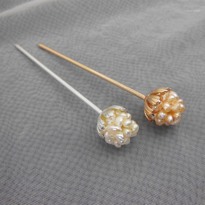 Hair Clips & Barrettes 2pc Freshwater Pearl Hairpin Women Hairpins For Hairstyles Mini Copper Pin Chinese Accessories Jewelry WIGO1519, Golden;silver
Hair Clips & Barrettes 2pc Freshwater Pearl Hairpin Women Hairpins For Hairstyles Mini Copper Pin Chinese Accessories Jewelry WIGO1519, Golden;silver