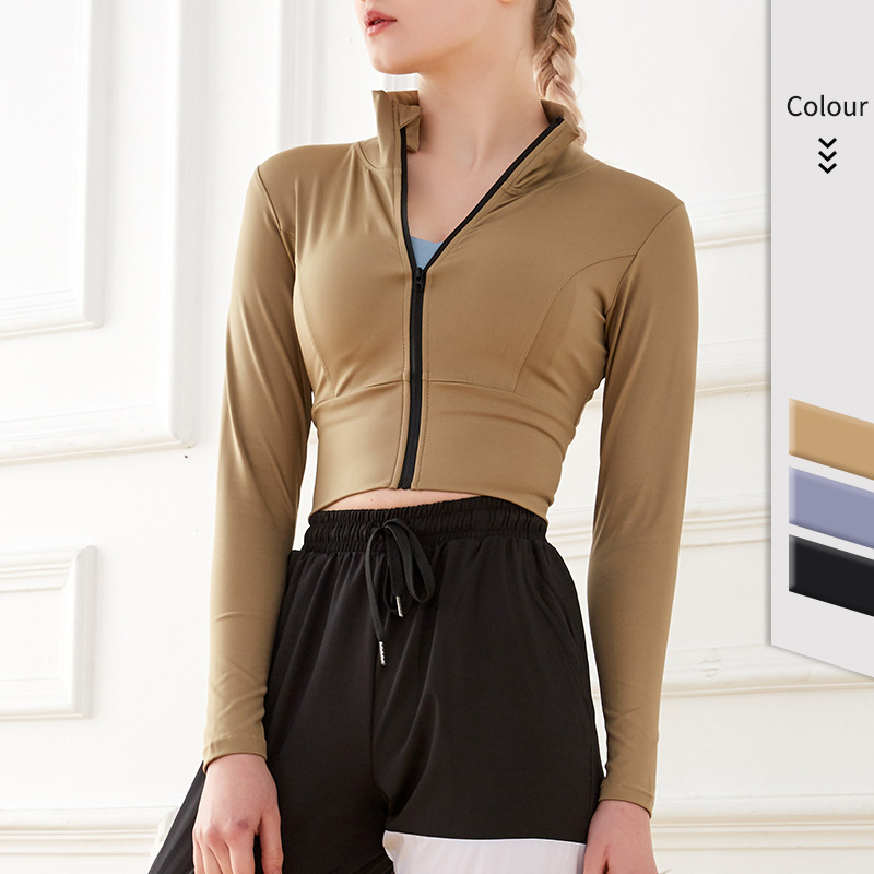 Lulu Legging Style New Stand Collar Sports Jacket Womens Tight Elastic Breathable Workout Clothes Running Quick-Drying Yoga Fitness Coat Yog, White;red
Lulu Legging Style New Stand Collar Sports Jacket Womens Tight Elastic Breathable Workout Clothes Running Quick-Drying Yoga Fitness Coat Yog, White;red
