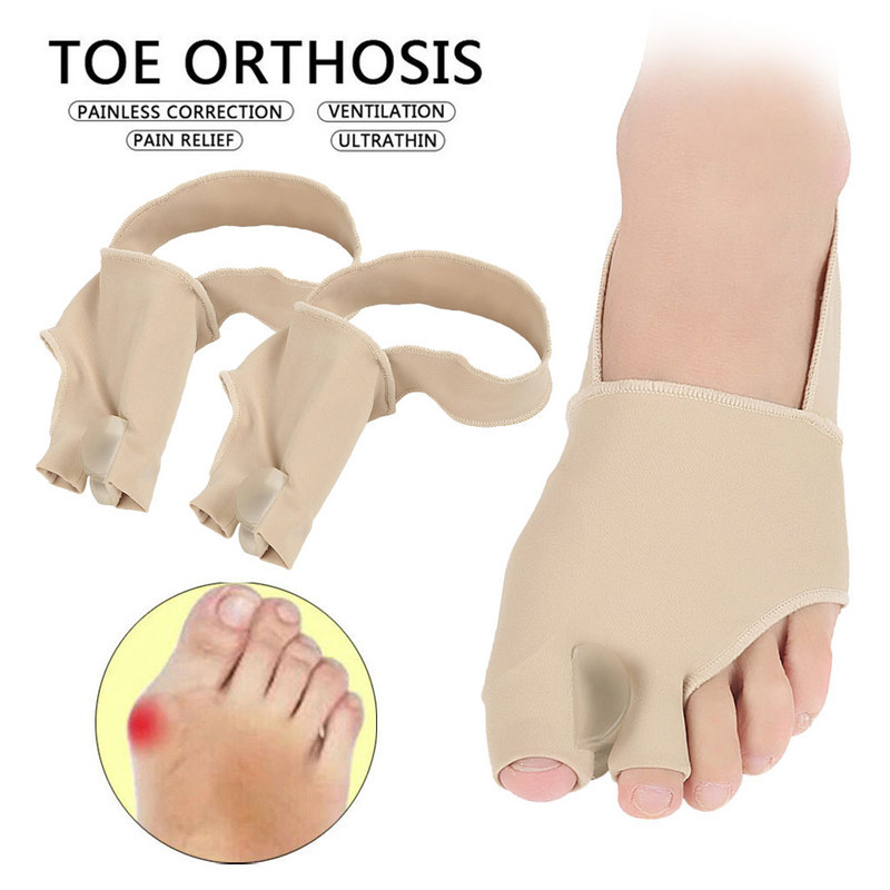 1Pair Toe Separator Hallux Valgus Bunion Corrector Orthotics Feet Bone Thumb Adjuster Correction Pedicure Sock Straightener Q0608
1Pair Toe Separator Hallux Valgus Bunion Corrector Orthotics Feet Bone Thumb Adjuster Correction Pedicure Sock Straightener Q0608