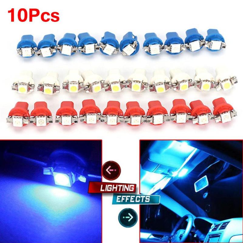 10pcs B8.3D--1 LED Bulbs Car Instrument Lights Interior Dashboard Number Plate Sidelights Boot Light Emergency, As pic
10pcs B8.3D--1 LED Bulbs Car Instrument Lights Interior Dashboard Number Plate Sidelights Boot Light Emergency, As pic