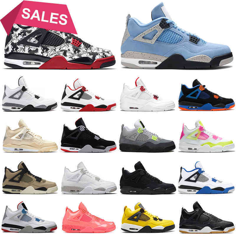 {Lightweight}2021 4s men basketball shoes 4 University Blue Taupe Haze Black Cat Cement Neon women mens trainers sports sneakers Breathable Dropshipping, 4s university blue
{Lightweight}2021 4s men basketball shoes 4 University Blue Taupe Haze Black Cat Cement Neon women mens trainers sports sneakers Breathable Dropshipping, 4s university blue