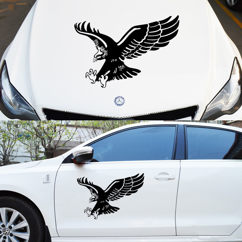 Auto Eagles Stickers Animal Graffiti Decals For Motorcycle Luggage Car Skateboard Laptop Front Cover Door Body Gift Decorate Sticker