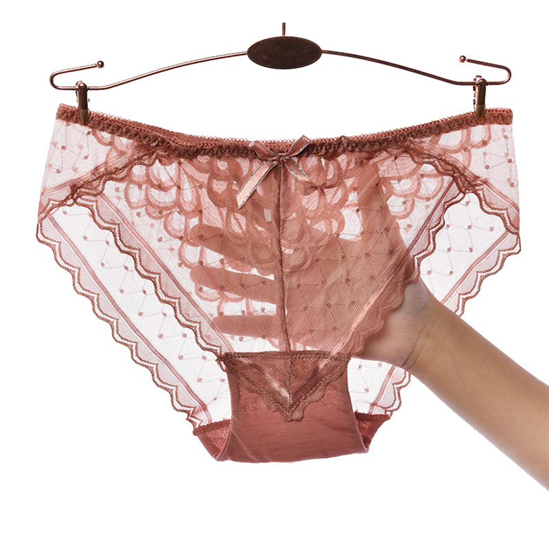 Women Sexy Lace Underwear 3XL Size Big Size Female Low Waist Hollow Transparent Panties Seamless Thin High Elasticity Breifs, Black
Women Sexy Lace Underwear 3XL Size Big Size Female Low Waist Hollow Transparent Panties Seamless Thin High Elasticity Breifs, Black