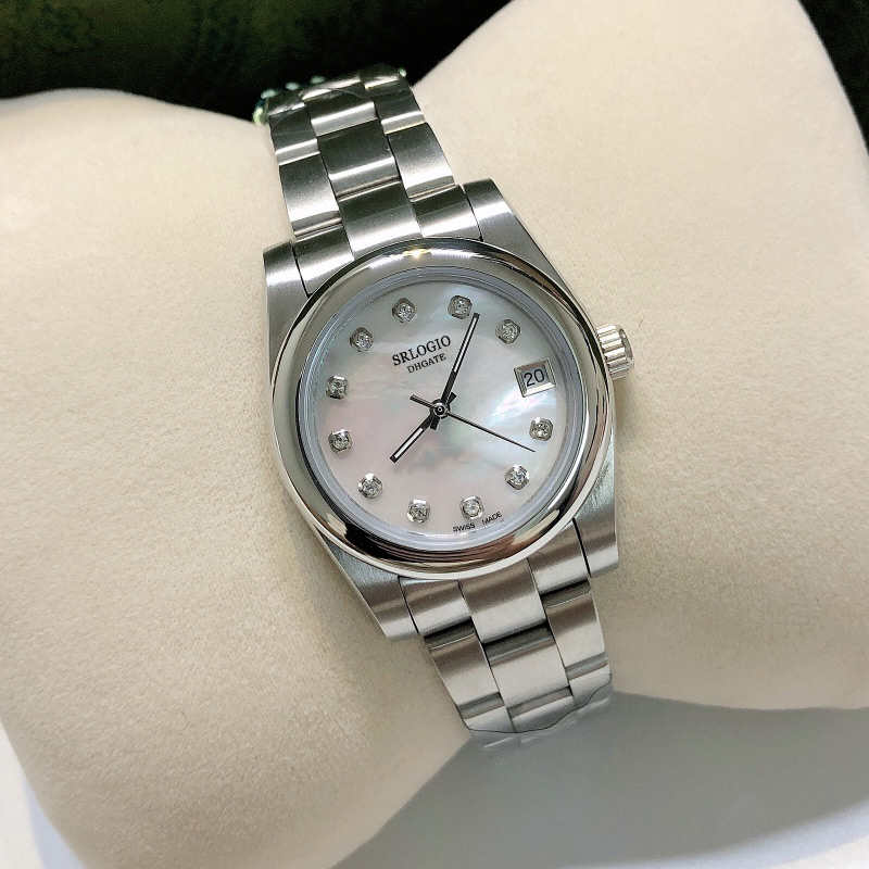 Ladies Watch Automatic Mechanical Watches 31mm Womens Wristwatch Candy Dial Stainless Steel Bracelet Sapphire Life Waterproof Design, Cloth
Ladies Watch Automatic Mechanical Watches 31mm Womens Wristwatch Candy Dial Stainless Steel Bracelet Sapphire Life Waterproof Design, Cloth