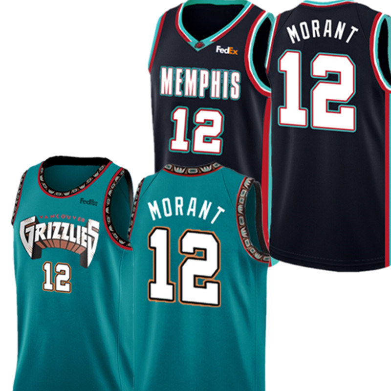12 Ja Morant Basketball Jerseys stitched Logos High quality Green Grey White Black S M XL XXL, New
12 Ja Morant Basketball Jerseys stitched Logos High quality Green Grey White Black S M XL XXL, New