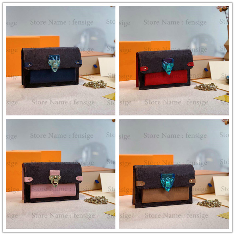 Vavin Mini Wallet On Chain Women Designer Shoulder Bag Damier Ebene canvas Leather Luxurys Crossbody Purse Wallet WOC lock Flap Bags
Vavin Mini Wallet On Chain Women Designer Shoulder Bag Damier Ebene canvas Leather Luxurys Crossbody Purse Wallet WOC lock Flap Bags