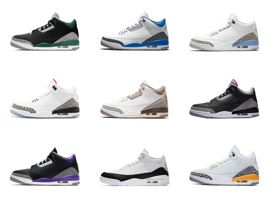 2021 Release 3 A Ma Maniere Shoes Black Cement White Racer Blue 3s UNC Fragment Mocha Tinker Midnight Navy Hall Of Fame Laser Orange Men Outdoor Sports Sneakers 40-47, Customize
2021 Release 3 A Ma Maniere Shoes Black Cement White Racer Blue 3s UNC Fragment Mocha Tinker Midnight Navy Hall Of Fame Laser Orange Men Outdoor Sports Sneakers 40-47, Customize