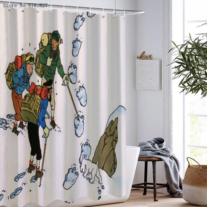 The Adventure Of TinTin Shower Curtain 3D Print Animation Cartoon Bathroom Curtains Polyester Fabric Bath Home
The Adventure Of TinTin Shower Curtain 3D Print Animation Cartoon Bathroom Curtains Polyester Fabric Bath Home