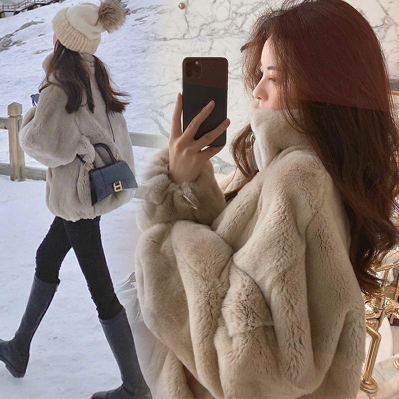 Women's Jackets Plush Coat Female Winter Versatile Sweater Warm Soft Solid Plus Velvet Thicken Jacket Coats, Black;brown
Women's Jackets Plush Coat Female Winter Versatile Sweater Warm Soft Solid Plus Velvet Thicken Jacket Coats, Black;brown