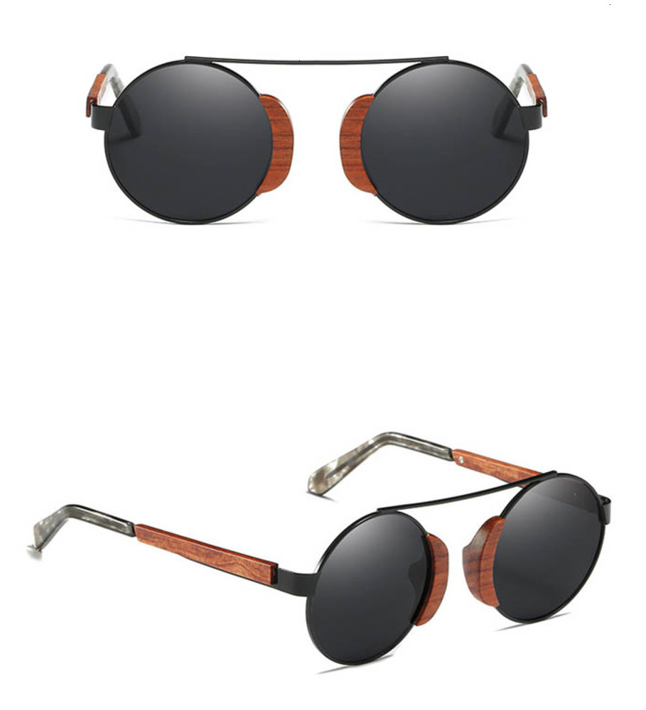 Highend accessories Bamboo retro coated legs polarized bamboo large frame wooden Fashion Metal Sun sun glass, Black
Highend accessories Bamboo retro coated legs polarized bamboo large frame wooden Fashion Metal Sun sun glass, Black