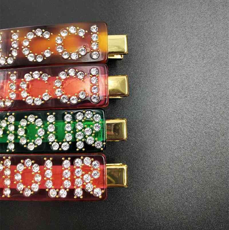 Barrettes Hairpin G's New Duck Beak Clip Acrylic Net Red Star Same Hair Accessories White Diamond, Golden;silver
Barrettes Hairpin G's New Duck Beak Clip Acrylic Net Red Star Same Hair Accessories White Diamond, Golden;silver