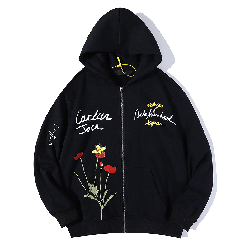 Travis Scott Cactus Jack For Neigh Carousel Hoodie Men and Women Fleece Stranger Things Oversize Zip Hooded Sweatshirt, Black
Travis Scott Cactus Jack For Neigh Carousel Hoodie Men and Women Fleece Stranger Things Oversize Zip Hooded Sweatshirt, Black