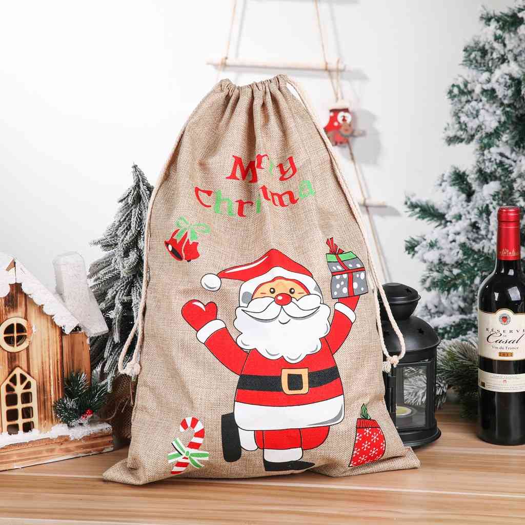christmas decorations decorative products printed linen gift bag santa backpack candy apple
christmas decorations decorative products printed linen gift bag santa backpack candy apple
