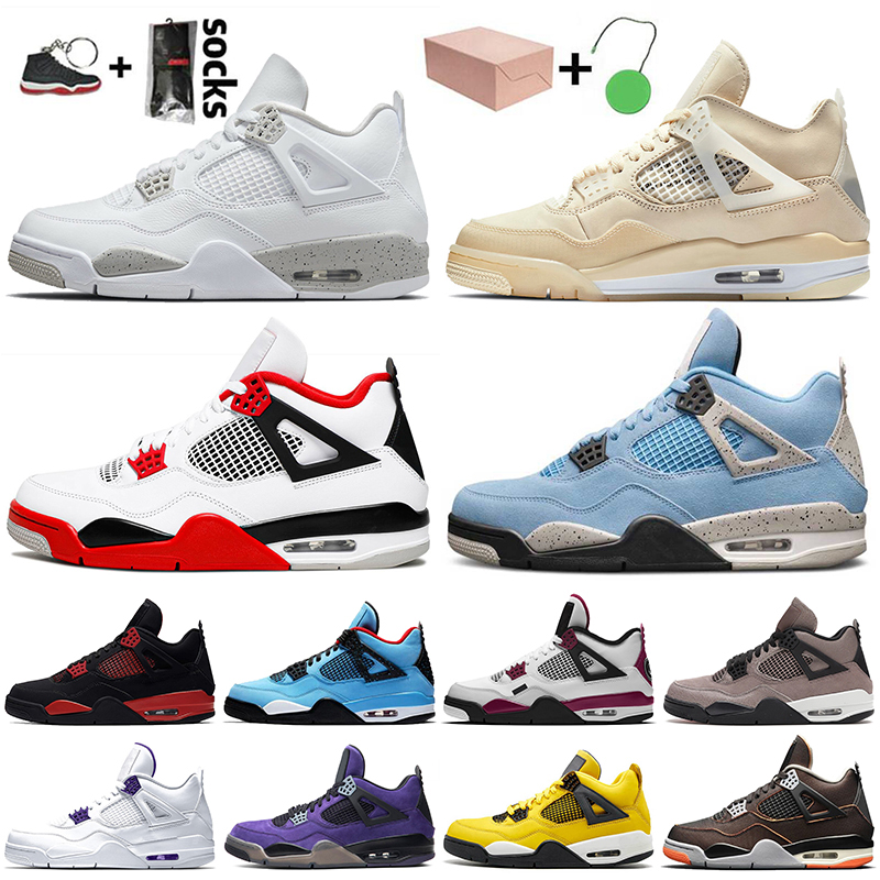 2021 White Oreo Jumpman 4 4s Basketball Shoes Women Mens Trainers Off Sail Fire Red University Blue Taupe Haze Undefeated Travis Purple
2021 White Oreo Jumpman 4 4s Basketball Shoes Women Mens Trainers Off Sail Fire Red University Blue Taupe Haze Undefeated Travis Purple