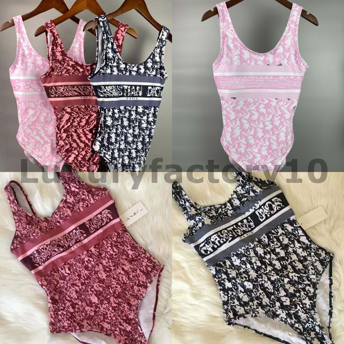 Fashion 4 Colors One-Piece Women Swimsuits Bikini set Multicolors Summer Beach Bathing suits Wind Swimwear
Fashion 4 Colors One-Piece Women Swimsuits Bikini set Multicolors Summer Beach Bathing suits Wind Swimwear