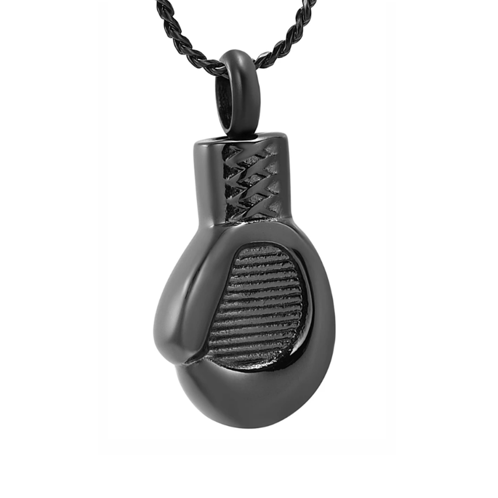 Stainless steel cremation ashes urn boxing gloves pendant hip-hop style souvenir necklace,ashes jar to commemorate the deceased family-gold, silver, rose gold, black
Stainless steel cremation ashes urn boxing gloves pendant hip-hop style souvenir necklace,ashes jar to commemorate the deceased family-gold, silver, rose gold, black
