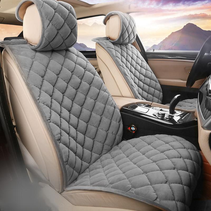Seat Cushions Universal Plush Car Covers Warm Faux Auto Front Cushion Pad Interior Protector Fit For 99% Vehicle
Seat Cushions Universal Plush Car Covers Warm Faux Auto Front Cushion Pad Interior Protector Fit For 99% Vehicle